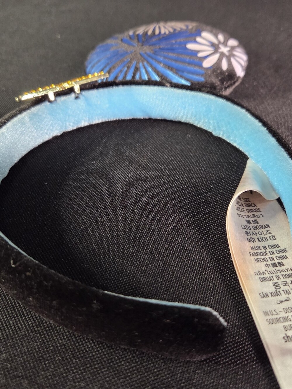 Like New! Disney Mickey Mouse The Main Attraction Ear Headband Cinderella Castle - Picture 6 of 7